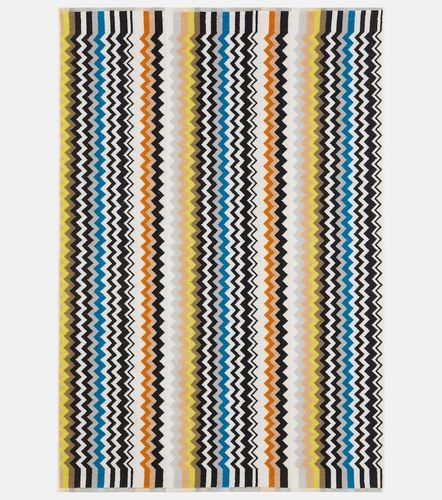Set di 5 asciugamani in spugna di cotone a zig-zag - Missoni - Modalova