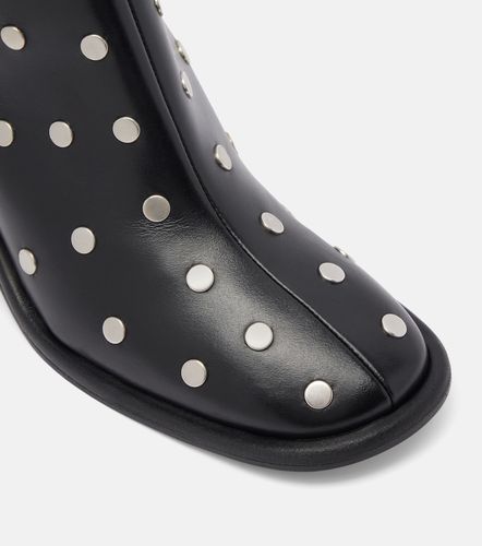 Kima 80 studded leather ankle boots - Souliers Martinez - Modalova