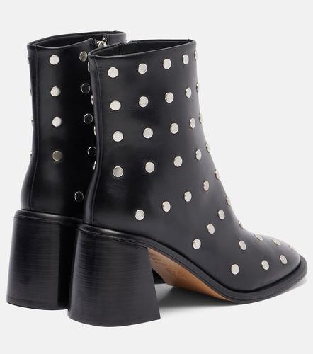 Botines Kima 80 de piel con tachuelas - Souliers Martinez - Modalova