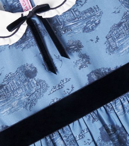 Vestido Helena de algodón estampado - La Coqueta - Modalova