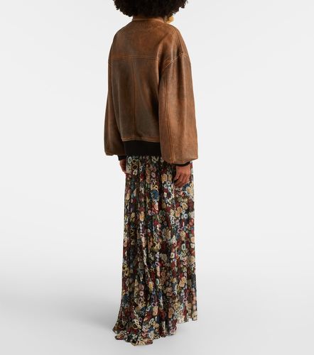Lederjacke Sandor mit Shearling - Khaite - Modalova