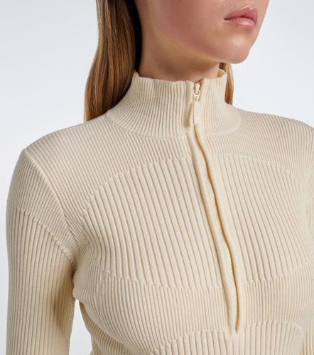Butte ribbed-knit wool-blend bodysuit - Cordova - Modalova