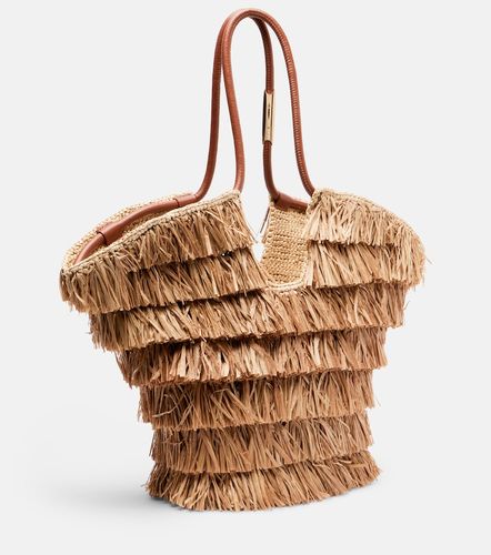 Borsa Goldentime Medium in rafia - Zimmermann - Modalova