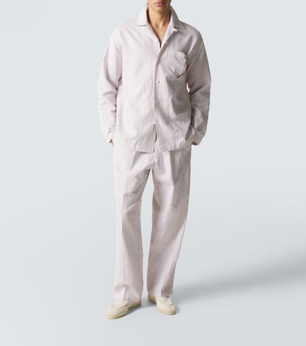 Camicia Havana in lino e cotone a righe - Umit Benan - Modalova