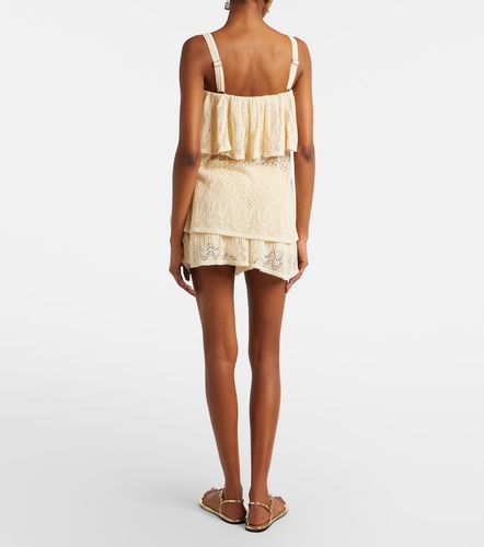 Shorts Mahon de encaje con croché - Zimmermann - Modalova