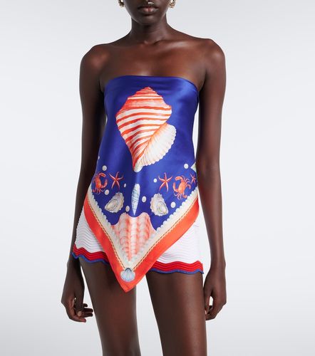 Retrofete Alivia silk bandeau top - Retrofete - Modalova