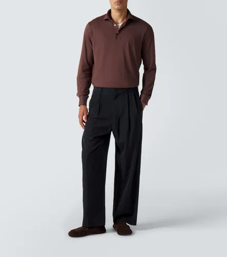 Fedeli Cotton pique polo shirt - Fedeli - Modalova