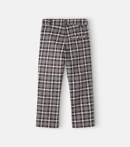 Pantalones de franela de algodón a cuadros - Patachou - Modalova