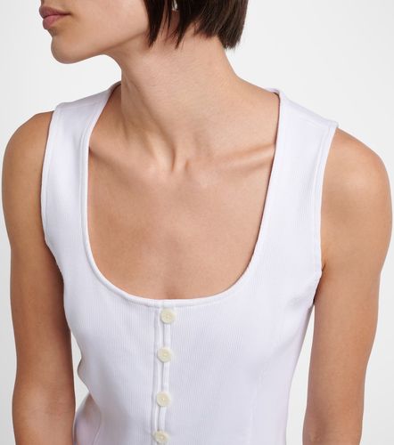 Top Quenby in misto cotone a coste - Veronica Beard - Modalova