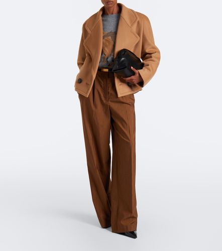 Wool and silk wide-leg pants - Stella McCartney - Modalova