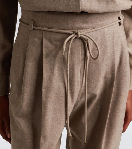 Pantaloni regular in misto cashmere - Max Mara - Modalova