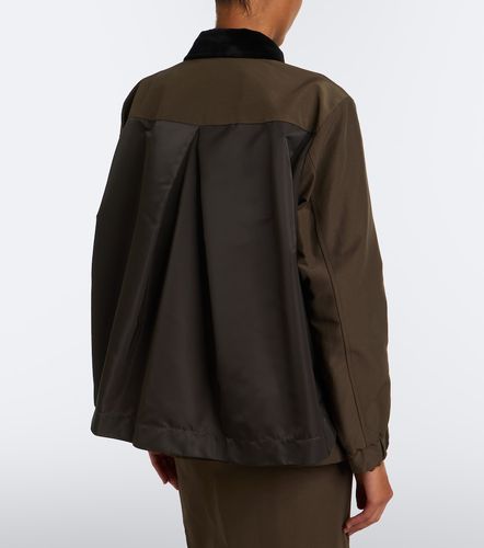 Giacca blouson in misto cotone - Sacai - Modalova