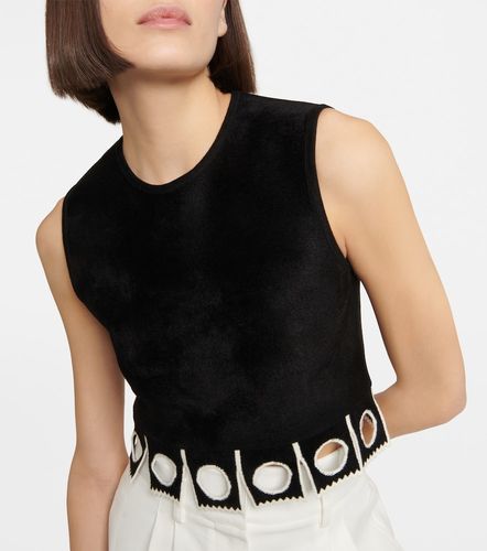 Alaïa Crop top sin mangas - Alaia - Modalova