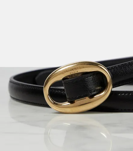 Cinturón de piel fino - Saint Laurent - Modalova