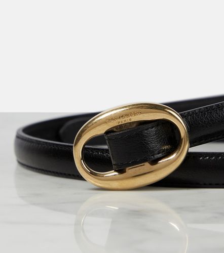 Saint Laurent Slim leather belt - Saint Laurent - Modalova