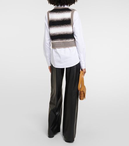 Spear cotton-blend and wool shirt - Veronica Beard - Modalova