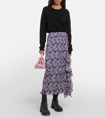Ganni Cutout satin maxi skirt - Ganni - Modalova