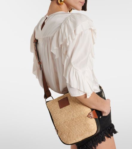 Borsa a spalla Bayia Mini in rafia - Isabel Marant - Modalova