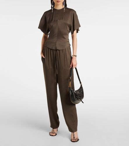 Pantaloni Kendry in raso - Isabel Marant - Modalova