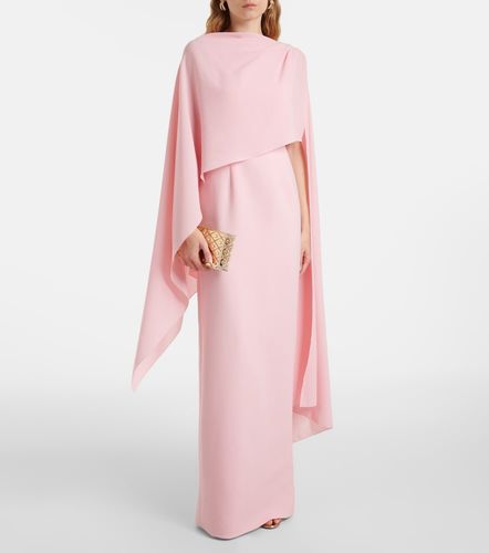 Vestido largo Demetria de crepé con capa - Roksanda - Modalova