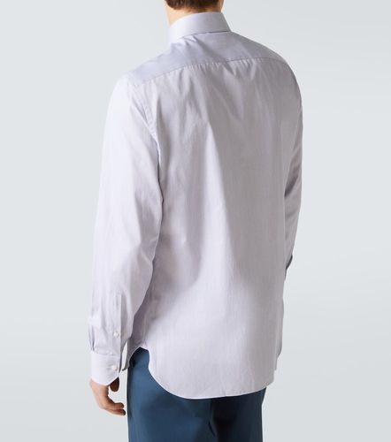 Zegna Camisa de algodón a rayas - Zegna - Modalova