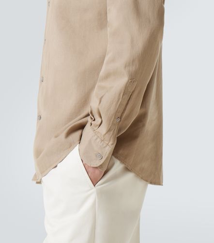 Camicia di jeans in cotone e lana - Zegna - Modalova