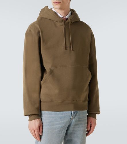 Sudadera con capucha de algodón con logo - Saint Laurent - Modalova