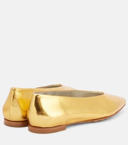 Sofia metallic leather ballet flats - Bottega Veneta - Modalova
