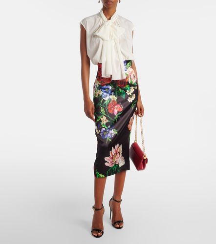 Dolce&Gabbana Top in misto seta - Dolce&Gabbana - Modalova