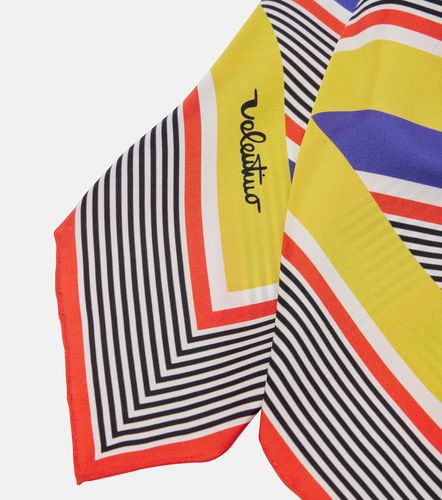 Cinta para el pelo Escape de seda estampada - Valentino - Modalova