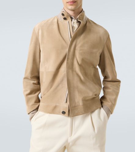 Zegna Suede blouson - Zegna - Modalova