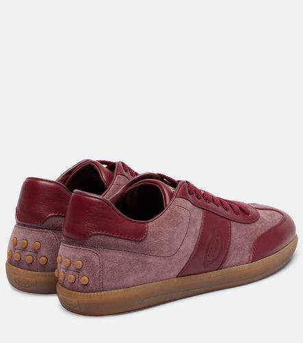 Sneakers Tabs aus Leder und Veloursleder - Tod's - Modalova