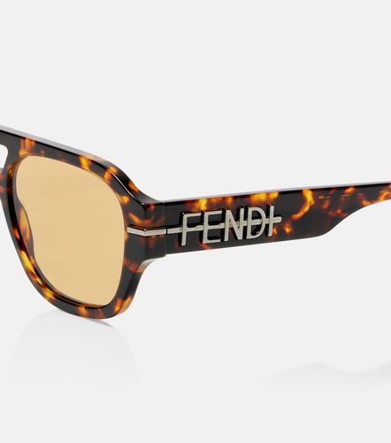 Occhiali da sole aviator graphy - Fendi - Modalova