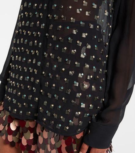 Camicia trasparente con cristalli - Dries Van Noten - Modalova