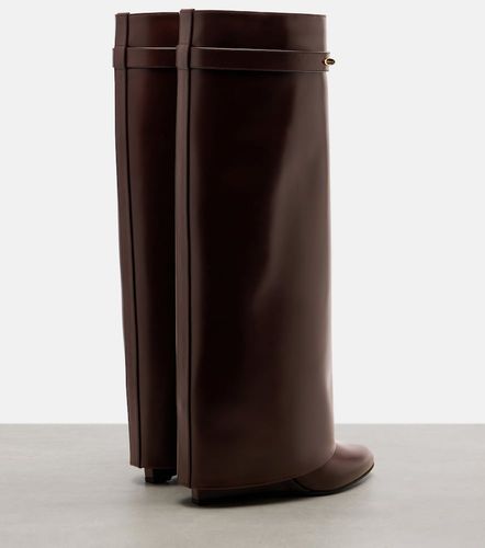 Botas altas Shark 95 de piel adornados - Givenchy - Modalova