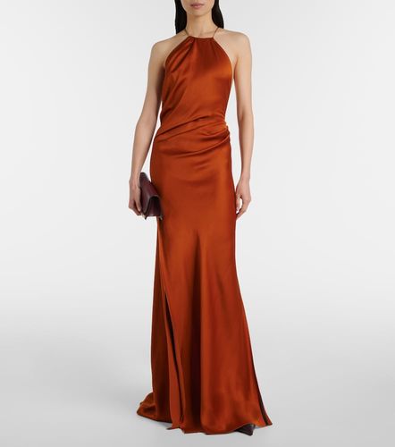 Victoria Beckham Draped satin gown - Victoria Beckham - Modalova