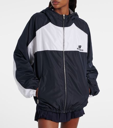 X New Balance poplin track jacket - Miu Miu - Modalova