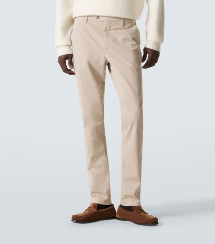 Canali Cotton straight chinos - Canali - Modalova