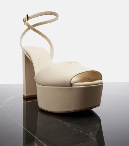 Prada Leather platform sandals - Prada - Modalova