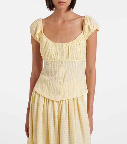 Montce Millie gingham top - Montce - Modalova