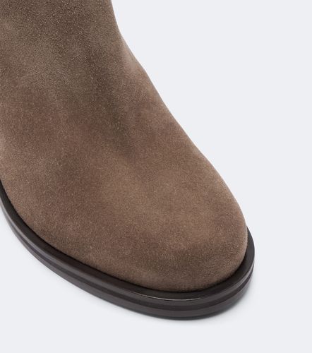 Monili suede ankle boots - Brunello Cucinelli - Modalova