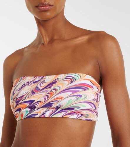 Iris printed bandeau bikini top - Alexandra Miro - Modalova