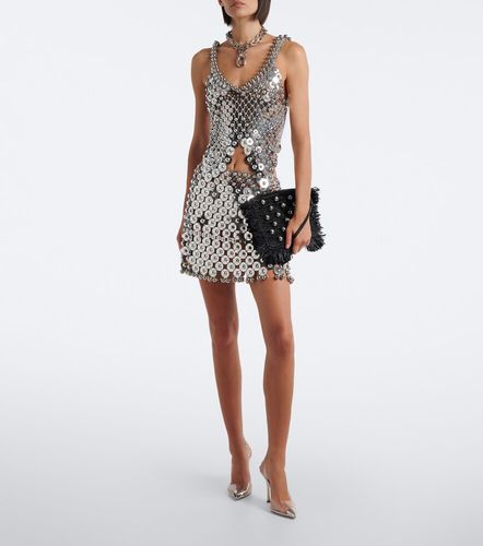Chainmail embellished miniskirt - Rabanne - Modalova