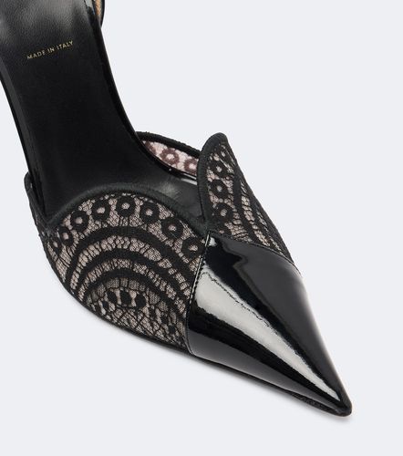 Pumps slingback in pizzo e vernice - Tom Ford - Modalova
