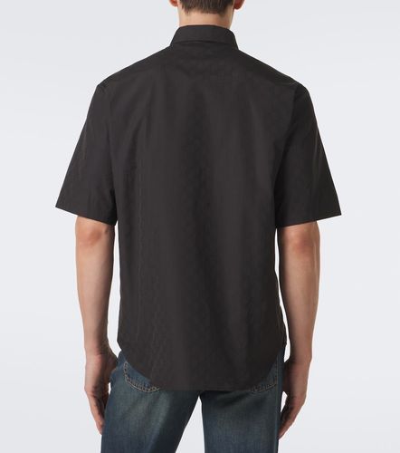 Camicia in popeline di cotone GG - Gucci - Modalova
