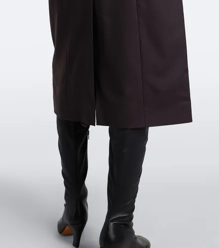 Wool flannel midi dress - Stella McCartney - Modalova