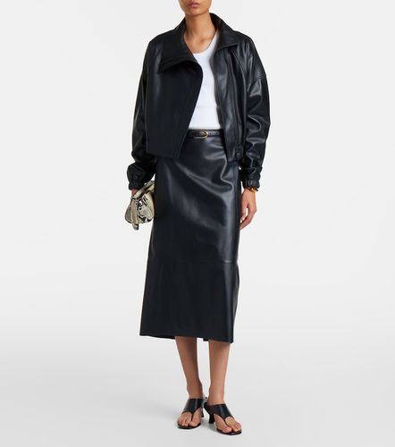 Vince Leather pencil skirt - Vince - Modalova