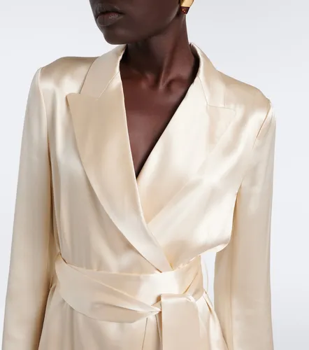 Archer belted silk satin jacket - Joseph - Modalova