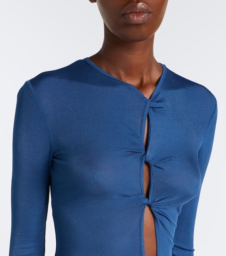 Vestido largo Open Twist de jersey fruncido - Christopher Esber - Modalova