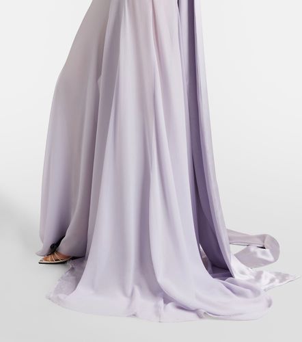 McQueen Robe aus Seide mit Satin - McQueen - Modalova